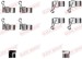 Bildelar - Monteringssats bromsbelägg - MS-950193