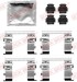 Bildelar - Monteringssats bromsbelägg - MS-950703